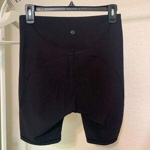 Black Ribbed Lululemon Shorts